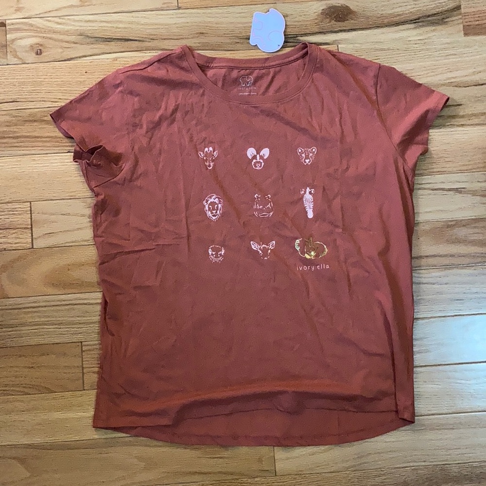 Ivory Ella T-Shirt Large NWT